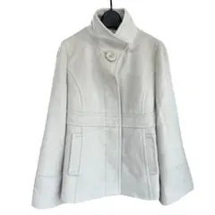 美品　INDIVI　インディヴィ　コートジャケット　アンゴラ　羊毛 38