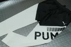 ★新品★PUMA★プーマ★ELEVATED トレーニングパンツ★BK/WT