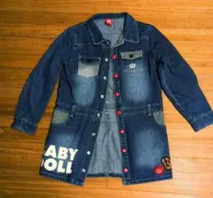 BABY DOLL ベビードール　デニムワンピース 140cm