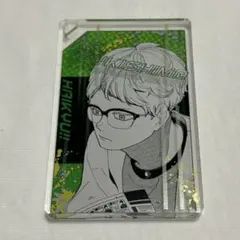 ハイキュー 月島蛍 ドミノ風アクリルキーホルダー アクキー 限定
