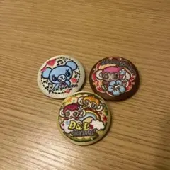 ポムポネット ピンバッジ 3個セット