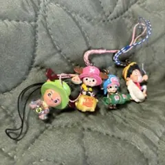 ワンピース キャラクターストラップセット 4個
