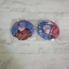 プロセカ　青柳冬弥　2nd・3rdシングルCD特典缶バッジ　2点セット