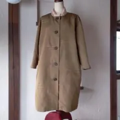 大人かわいいコート　着物リメイク