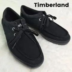 極美品 Timberland ブラック キャンバス スニーカーのサムネイル