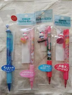 ご当地キティ　シャープペン　4本セット