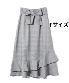 TORTE トルテ バックリボン2段フリルスカートのサムネイル