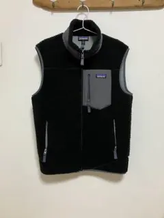 patagonia レトロXベスト 黒 フリース S 美品