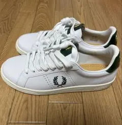 FRED PERRY スニーカー ホワイト/グリーン 新品