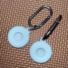 AirTag エアタグ　水色
