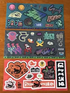 スプラトゥーン2　イカすテッカー　３種セット ニンテンドー