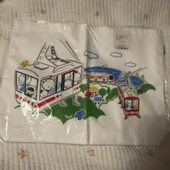タグ付き新品 ファミリア 阪急電車 レッスンバッグ クリアファイル 
