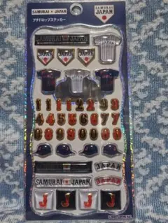 【正規品】プチドロップステッカー　侍ジャパン　WBC