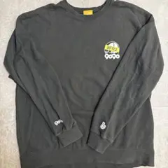 FR2×9090コラボ‼️ ブラック スウェット トレーナー