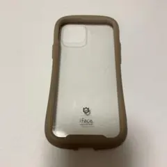 iFace iPhone12用　ベージュ