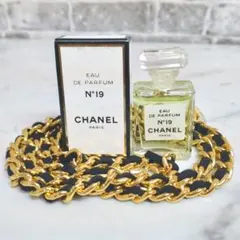 CHANEL NO19 シャネル 香水ボトル ネックレス ビンテージ