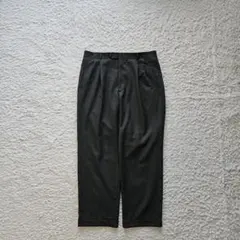 70s 80s ギャバジン？ ビンテージ スラックス ワイド USA製 - メルカリ