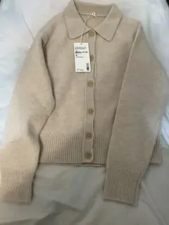 ヤク混カーディガン M 　無印良品