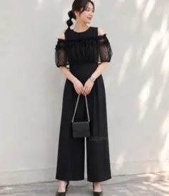 オケージョンドレス パンツスタイル フォーマル お呼ばれ 結婚式 披露宴