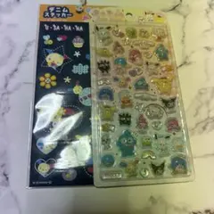 サンリオ うるちゅるポップシール マイメロ キティ ポチャッコ デニムステッカー