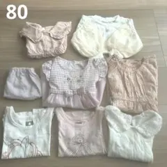 美品⭐️ ベビー 女の子 春夏服 まとめ売り トップス ワンピース ドレス