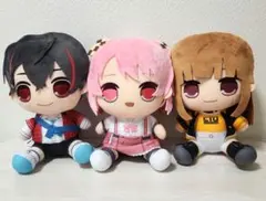 カラフルピーチ おおきなBIGぬいぐるみ のあちゃん えとちゃん ゆあんくん