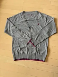 バーバリーブラックレーベル カーディガン グレー