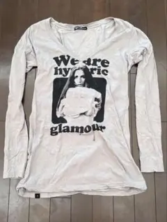 HYSTERIC GLAMOUR 長袖カットソー ホワイト y2k - メルカリ