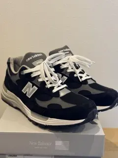【美品】U992BK 28.5cm US10.5 ニューバランス ブラック