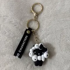 新作】ハローキティ サンリオ ミャクミャク キーホルダー ホワイト