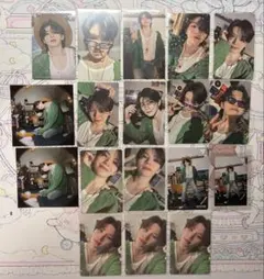 seventeen ウジ heaven トレカ　18枚セット