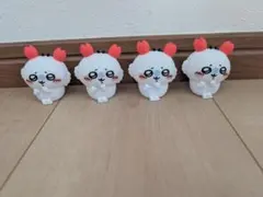 新品　ちいかわ ソフビフィギュア3 カニなモモンガ　4個セット