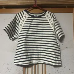 OLD NAVY ボーダー 半袖 カットソーのサムネイル
