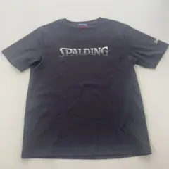 SPALDING バスケットボール Tシャツ 半袖 ブラックのサムネイル