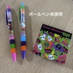 東京ディズニーランド　ディズニーハロウィン　ボールペン２本&メモセット