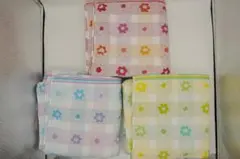 ISETAN 花柄 タオルケット 150×80cmのサムネイル