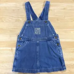 COMME ÇA DU MODE デニム ジャンパースカート 90㎝のサムネイル