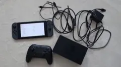 Nintendo Switch本体+PROコンセット（箱無）