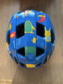 子ども用 自転車ヘルメット ブルー 48-52cm