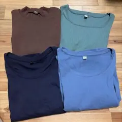 UNIQLO リブTシャツ 4枚セット まとめ売り