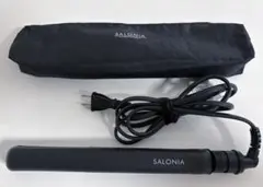 【即日発送可】SALONIA ストレートヘアアイロン ブラック SL-004S