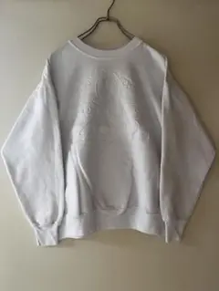 No.4769 【Hanes】TOLEDO ZOO エンボスロゴ スウェットM