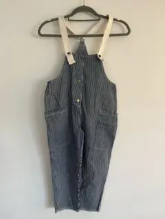 Ciaopanic ストライプオーバーオール