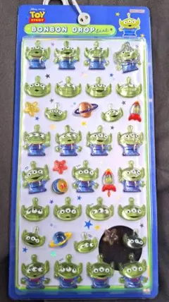 【正規品】ボンボンドロップシール リトルグリーンメン　エイリアン　ディズニー