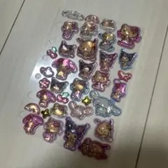 ボンボンドロップシール　サンリオ　日焼け