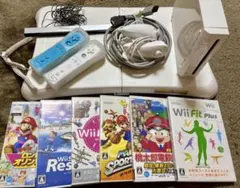 wii セット 本体 fit 桃鉄 パーティ スポーツ リモコン ヌンチャク