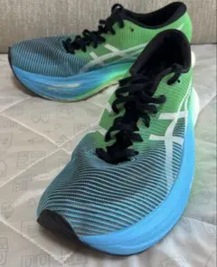 ASICS メタスピードエッジプラス 青緑 28cm - メルカリ