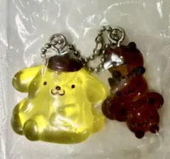 サンリオキャラクターズ　なかよしドロップチャーム【ポムポムプリン&チームプリン】