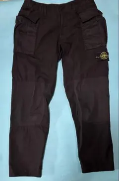 STONE ISLAND TYPE RE-T ブラックパンツ W31