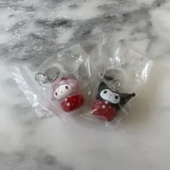 サンリオ　いちごめじるしアクセサリー